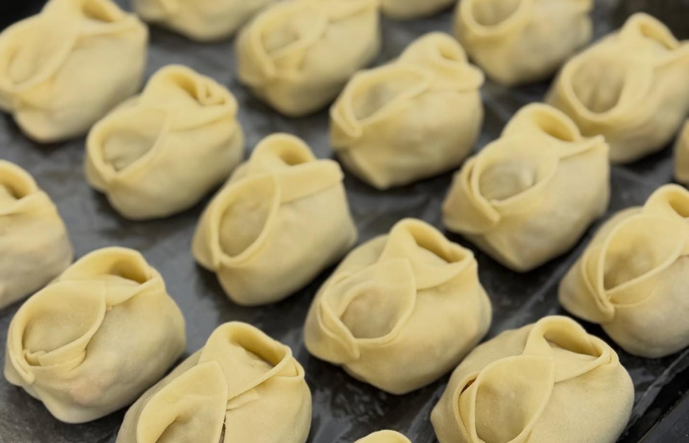Манты с фаршем